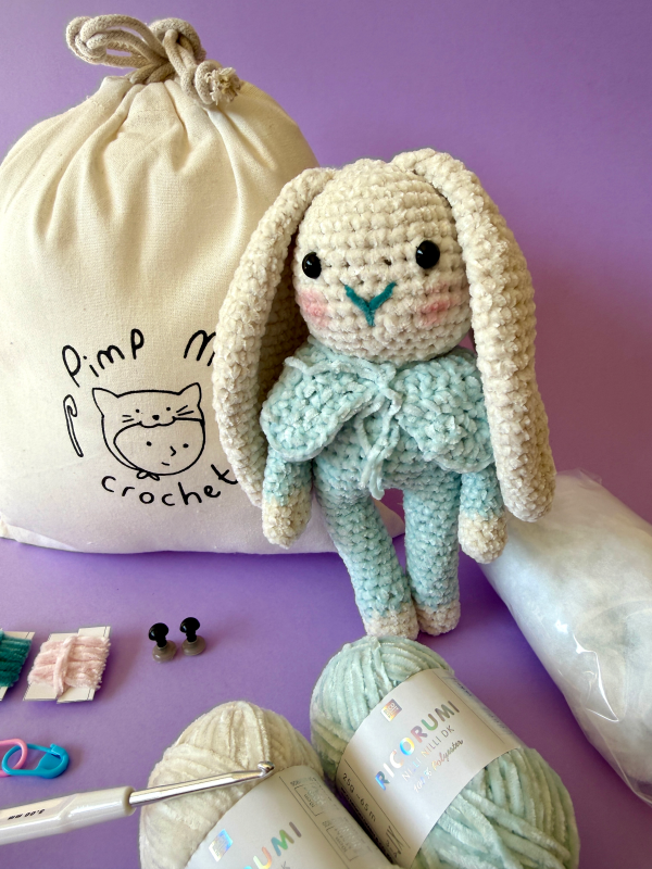 Kit de crochet Lapin tout doux